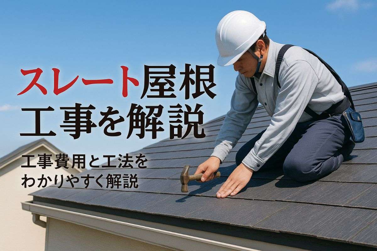 屋根工事スレートの費用や工法をわかりやすく解説