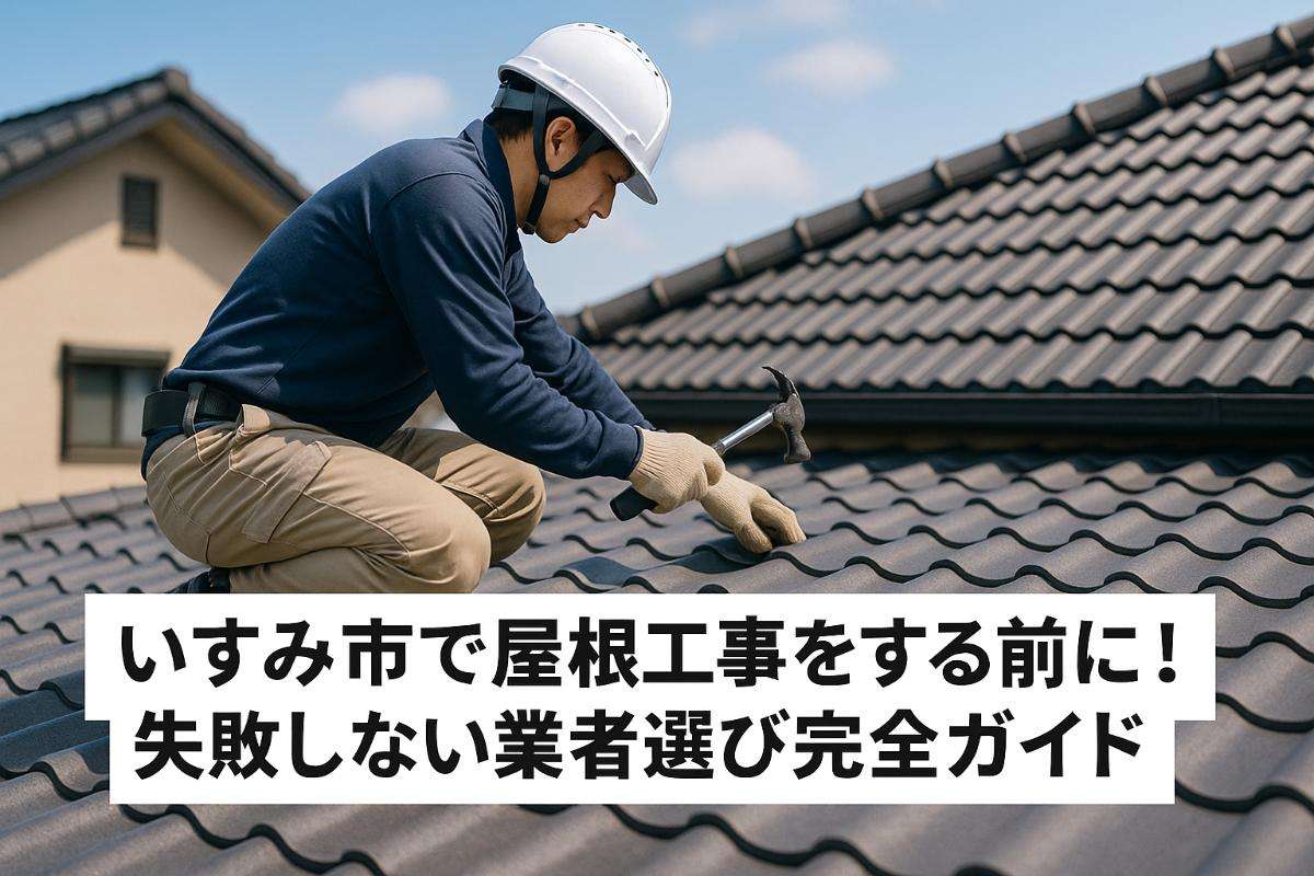 いすみ市で屋根工事をする前に！失敗しない業者選び完全ガイド