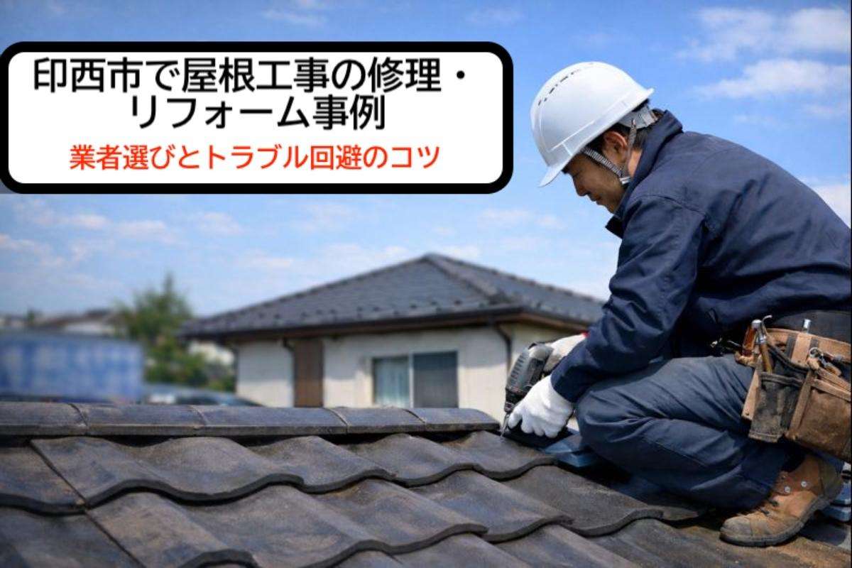 印西市で屋根工事の修理・リフォーム事例｜業者選びとトラブル回避のコツ